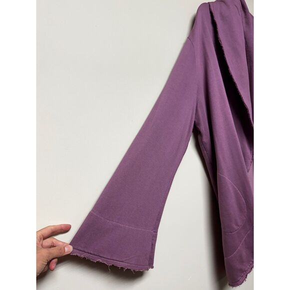 BRYN WALKER Organic Cotton/Bamboo Open Front Wrap Coat Cardigan, Sz XL - Picture 2 of 10